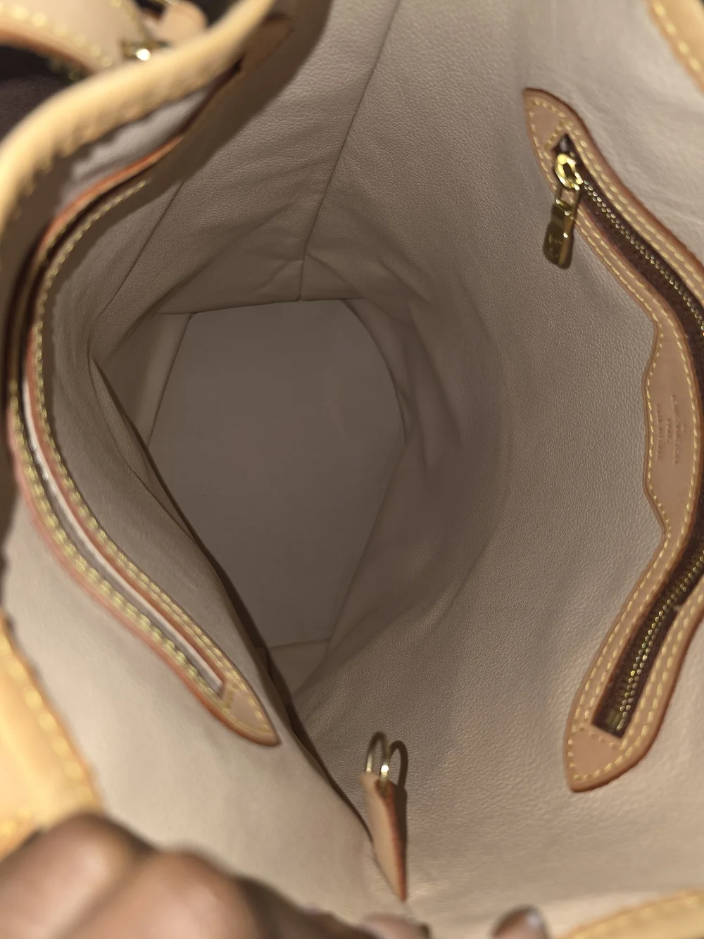 Louis Vuitton Monogram Petit Noe Bucket Bag GM- Brown & Tan